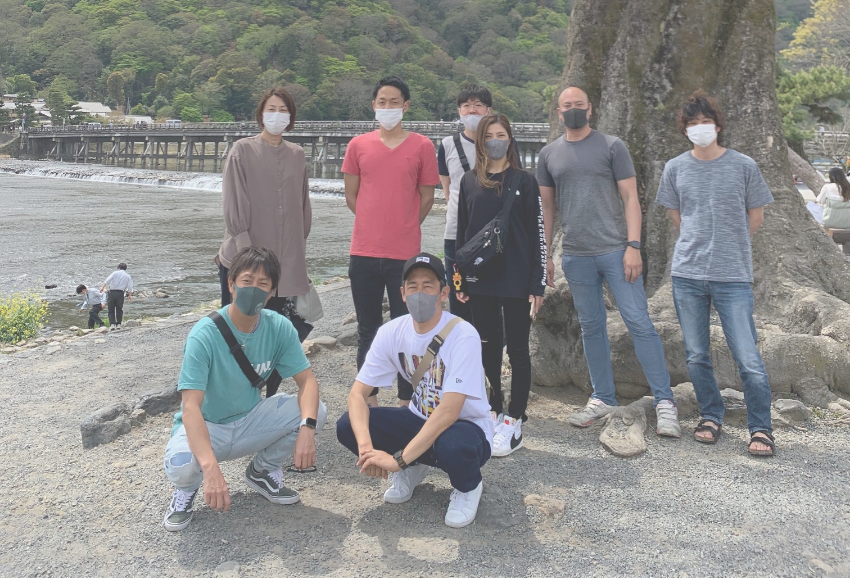 2022年社員旅行（京都嵐山）